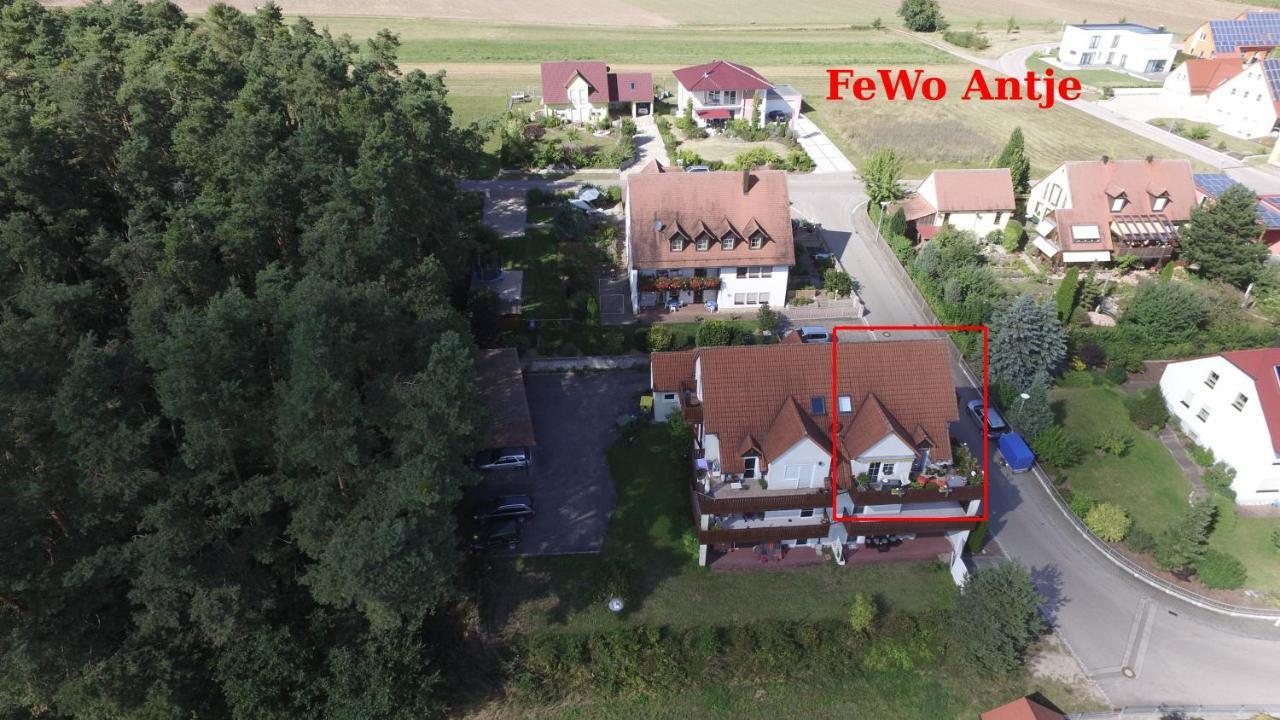 Ferienwohnung Fraenkisches Seenland - Fewo Antje Mitteleschenbach Екстериор снимка